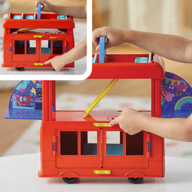 Candy Cat figure from Peppa Pig adds character presence for classroom-style role play.