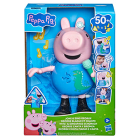 Peppa Pig George with microphone mode for easy song switching.