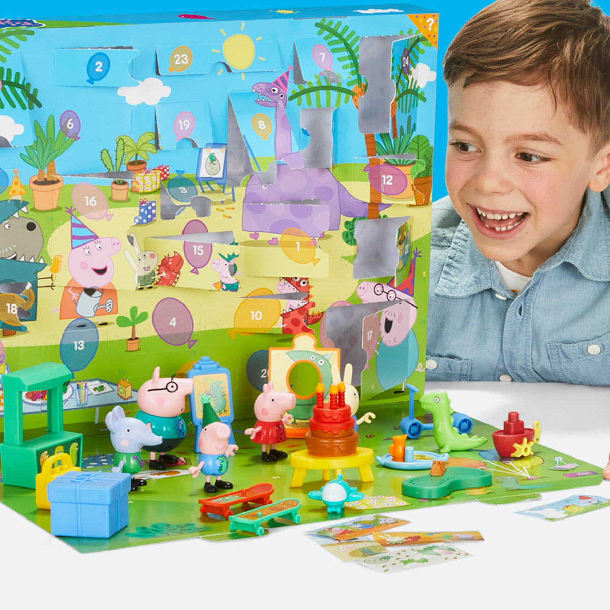 Peppa Pig George's sticker sheets for colorful storytelling during play
