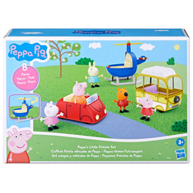 Peppa Pig little vehicle playset camper enhances role-playing on the go.