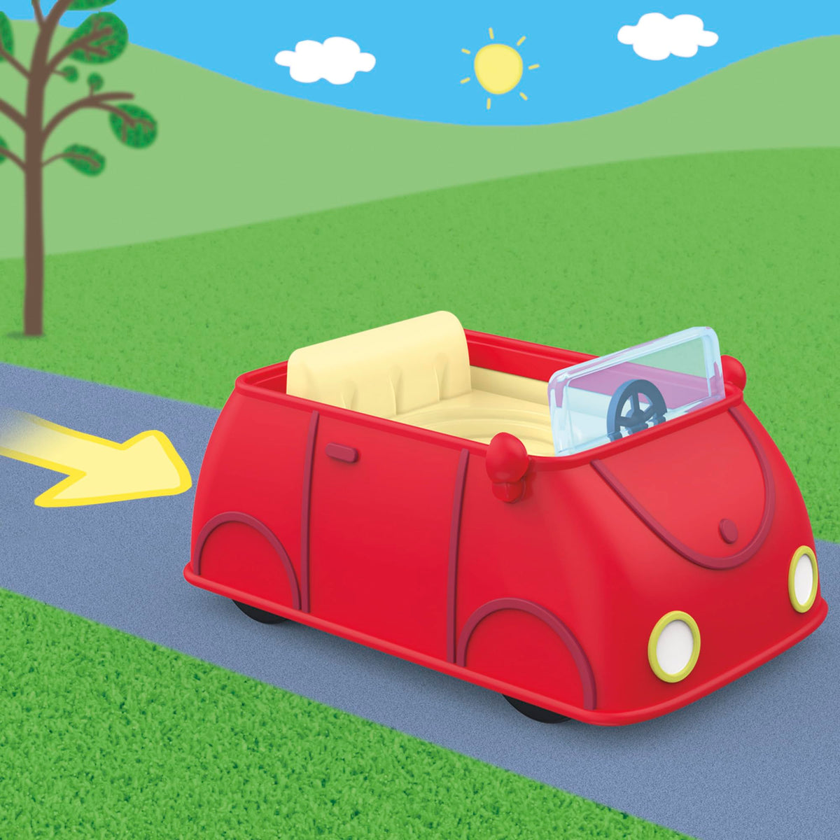 Peppa figure Peppa invites kids to reenact favorite scenes and family moments.