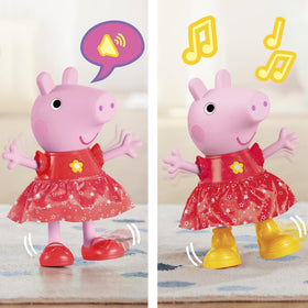 Peppa Pig Muddy Puddles mode activates themed sounds and games