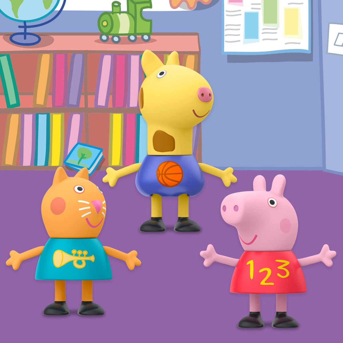Peppa Pig Pandora Panda figure inspires friendship play.