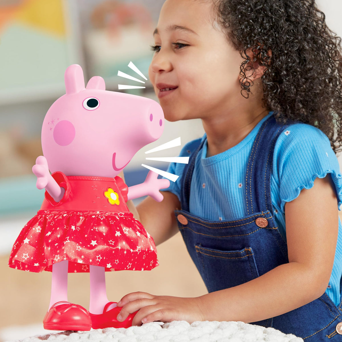Peppa Pig party mode delivers sounds, song, and follow-along game