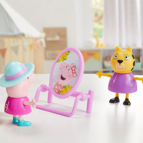 Wardrobe with pretend outfits invites kids to mix-and-match looks