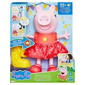 Peppa Pig sparkly party dress for festive singing and dancing