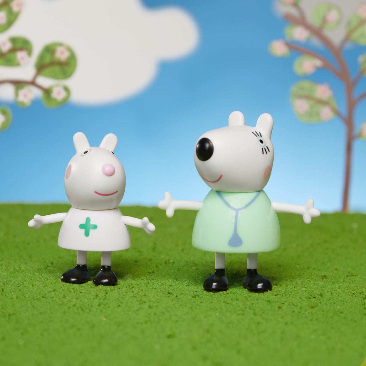 Peppa Pig Suzy Sheep figure to spark friendship and collaborative play
