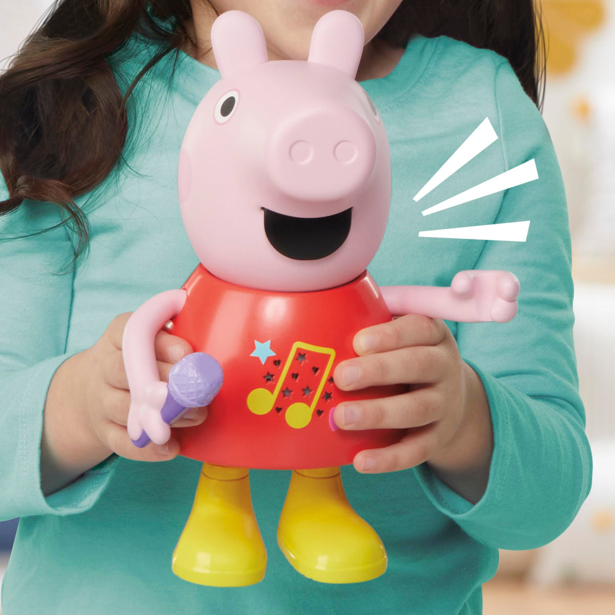 Peppa Pig Talk & Sing Peppa Doll ideal preschool gift for music-loving kids.