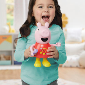 Peppa Pig Talk & Sing Peppa Doll I Spy game to support early vocabulary.