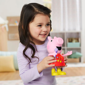 Peppa Pig Talk & Sing Peppa Doll bright kid-friendly design for safe play.