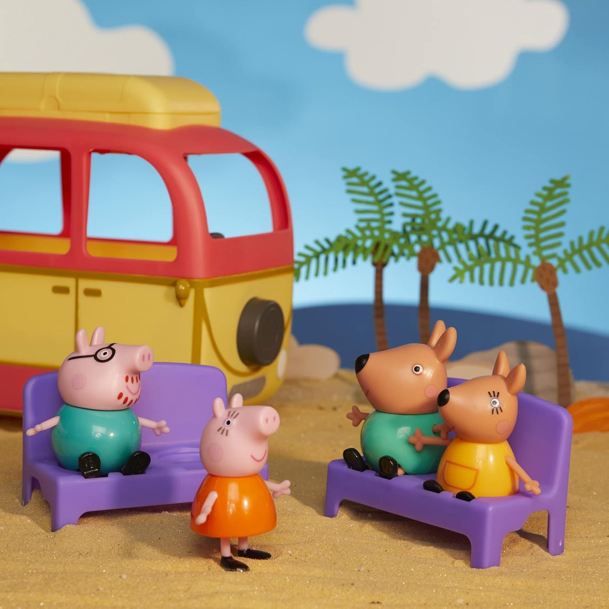 Peppa Pig Visit Australia includes eight figures for diverse storytelling