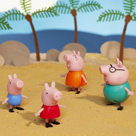 Peppa Pig Visit Australia campervan rolling wheels enable easy indoor transport