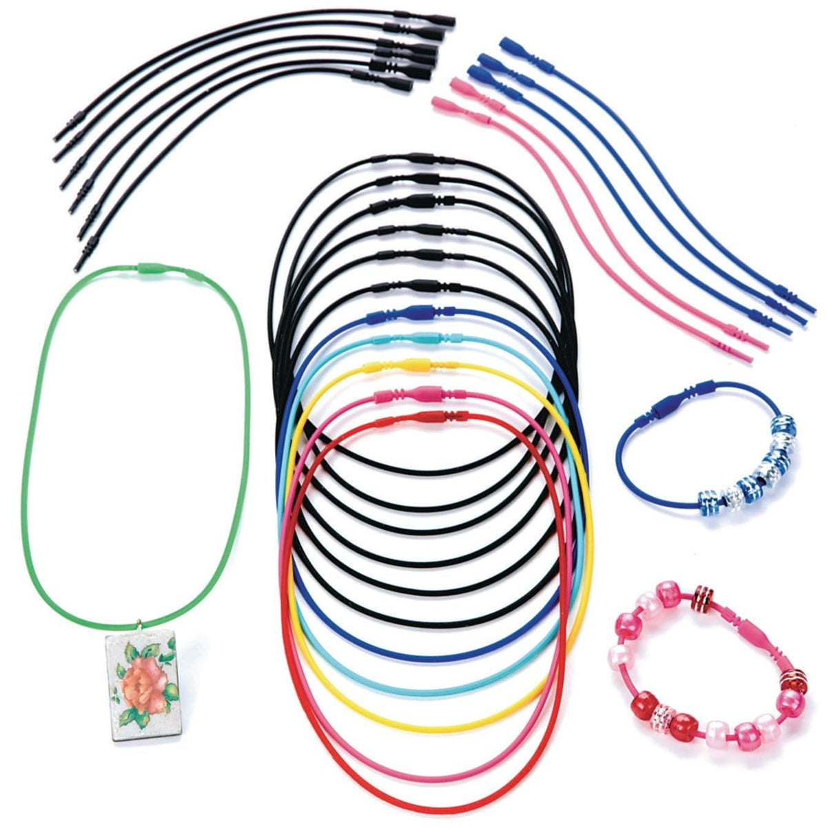 Pepperell Silkiest combo bracelets with silky silicone texture for comfortable daily wear.