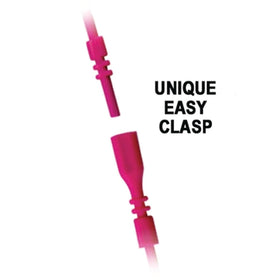 Pepperell Silkiest combo insert clasps shown for secure easy fastening.