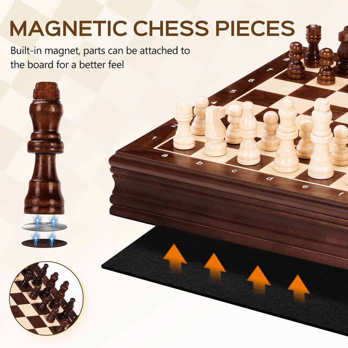 Peradix set includes two extra queens for promotion options