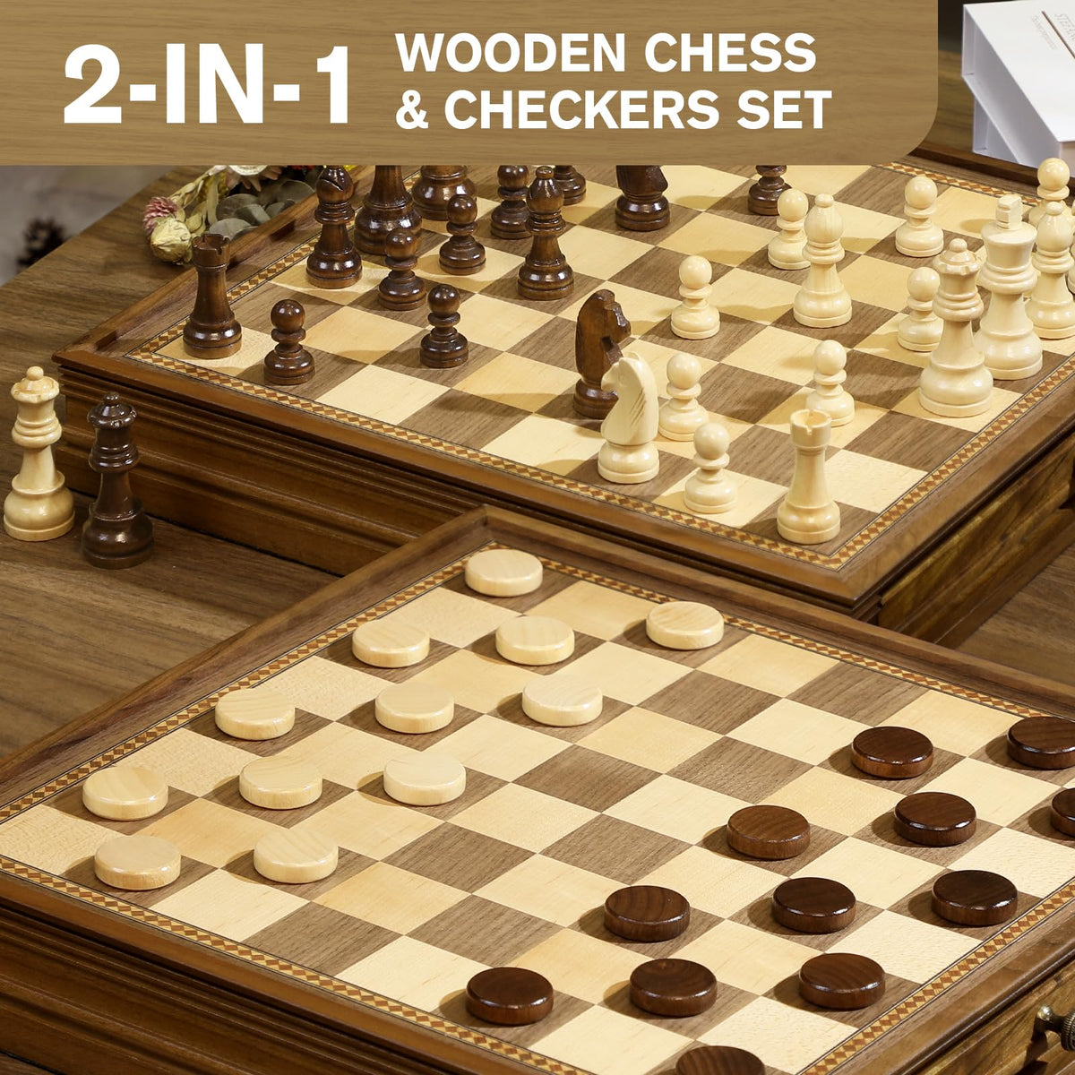 Peradix magnetic chess pieces stay in place during travel and table bumps.