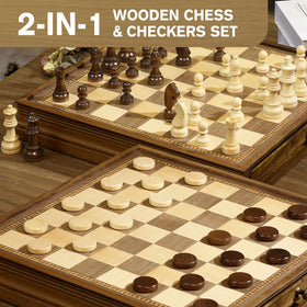 Peradix magnetic chess pieces stay in place during travel and table bumps.