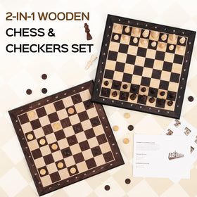 Peradix magnetic chess set royal pieces with magnetic bases for stable play.