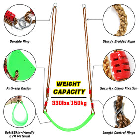 Perantlb bonus carabiner included for secure outdoor installation