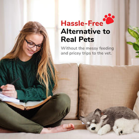 Perfect Petzzz Alaskan Husky interactive buddy for calming, family-friendly play.