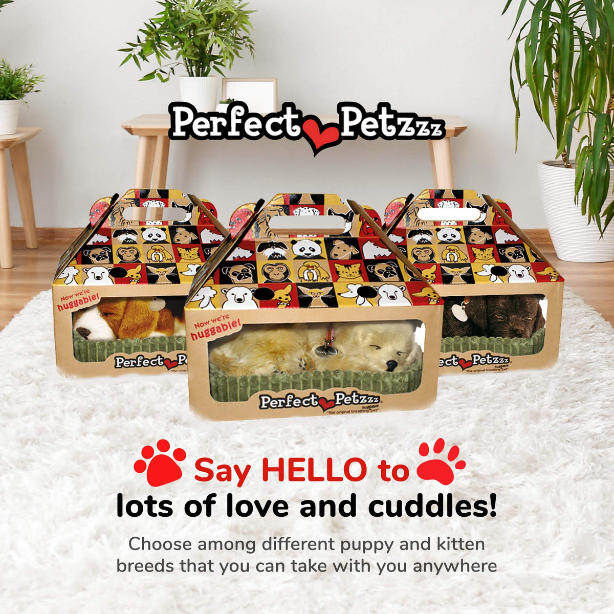 Perfect Petzzz hypoallergenic fur-material designed for sensitive users.