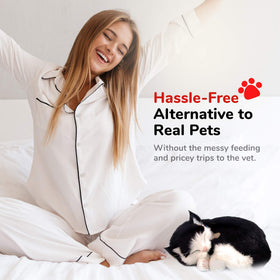 Perfect Petzzz kitten hypoallergenic fur helps avoid allergy concerns.