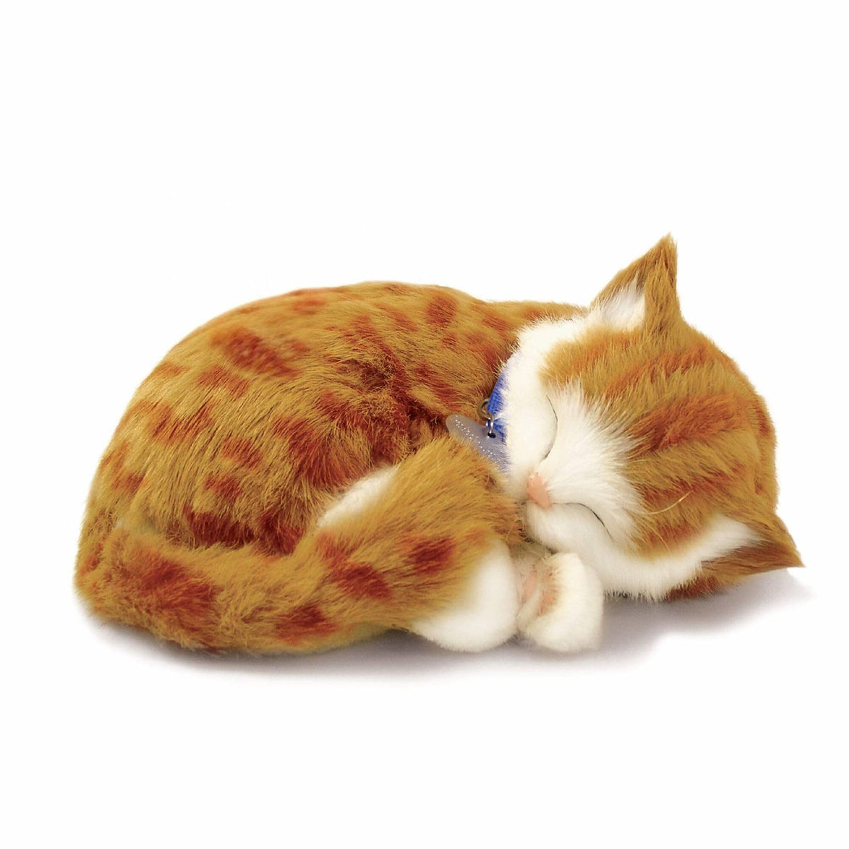 Perfect Petzzz Orange Tabby Cat breathing action for soothing lifelike companionship