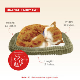 Perfect Petzzz Orange Tabby Cat ten-inch size for desk use