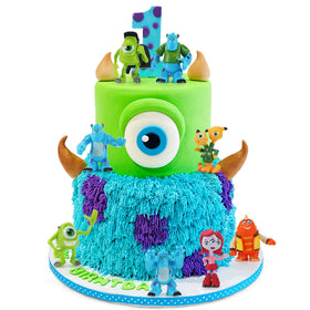 Perftsaly mini monster figures cupcake toppers for fun party desserts.