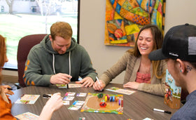 Perplext Long Shot: The Dice Game on a tabletop, inviting lively play.