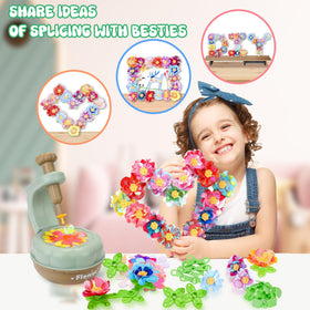 PERRYHOME base and branches used to assemble unique flower designs.