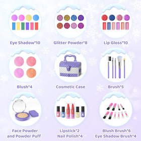PERRYHOME Frozen themed makeup kit inspires imaginative storytelling for kids