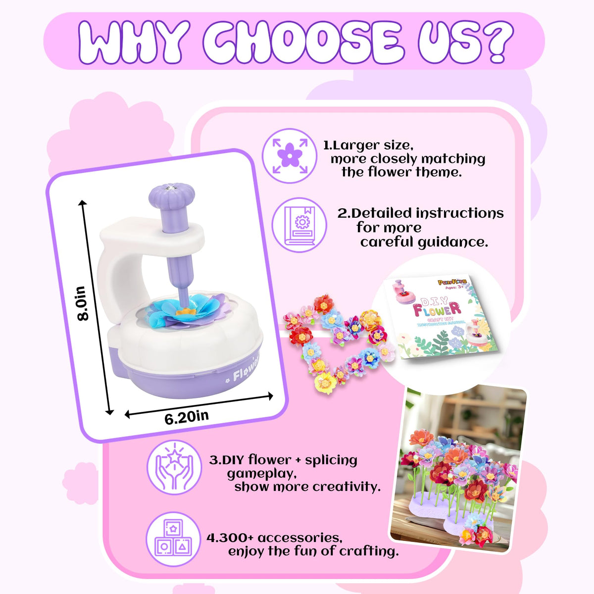 PERRYHOME ideal girl gift for birthdays and special occasions.