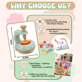 PERRYHOME gift-ready set for girls aged 3 to 8, perfect for birthdays.