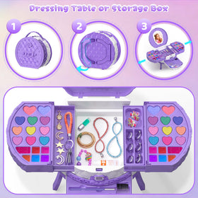 PERRYHOME kid-friendly makeup brushes image for soft blending and precision.
