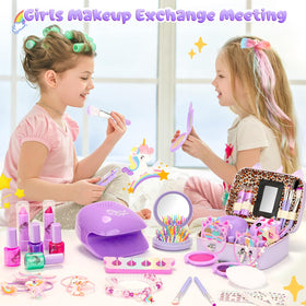 PERRYHOME nail polish kit water-based with quick-dry for princess manicures.