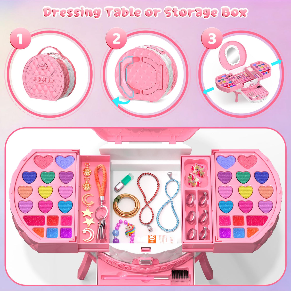 PERRYHOME nail polish set supports safe, colorful nail art play