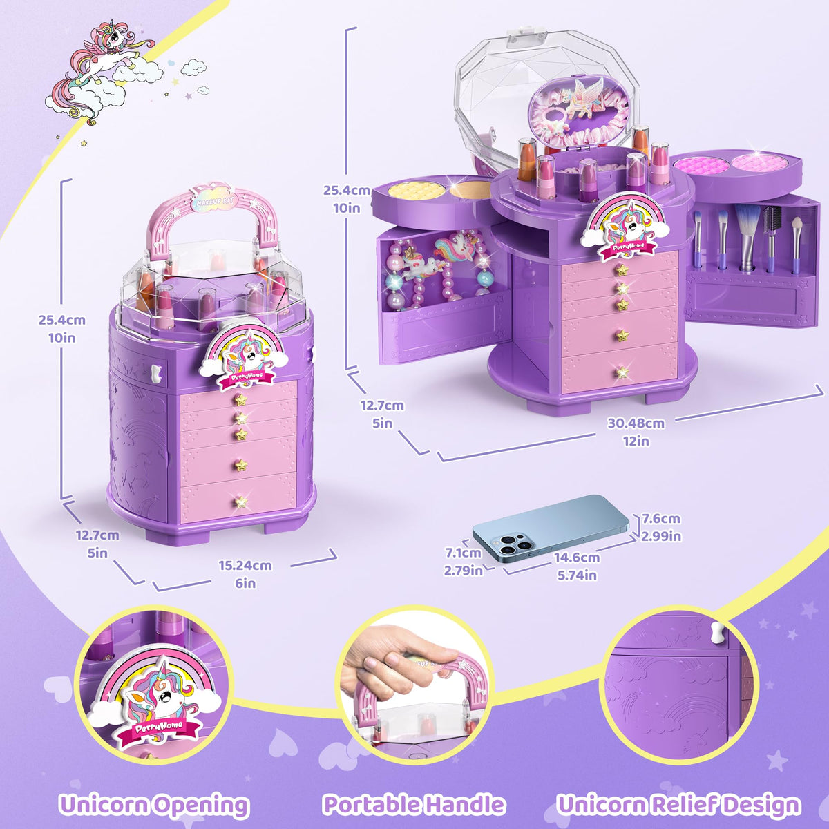 PERRYHOME pastel nail polishes and lip colors ideal for tiny fashion moments at home