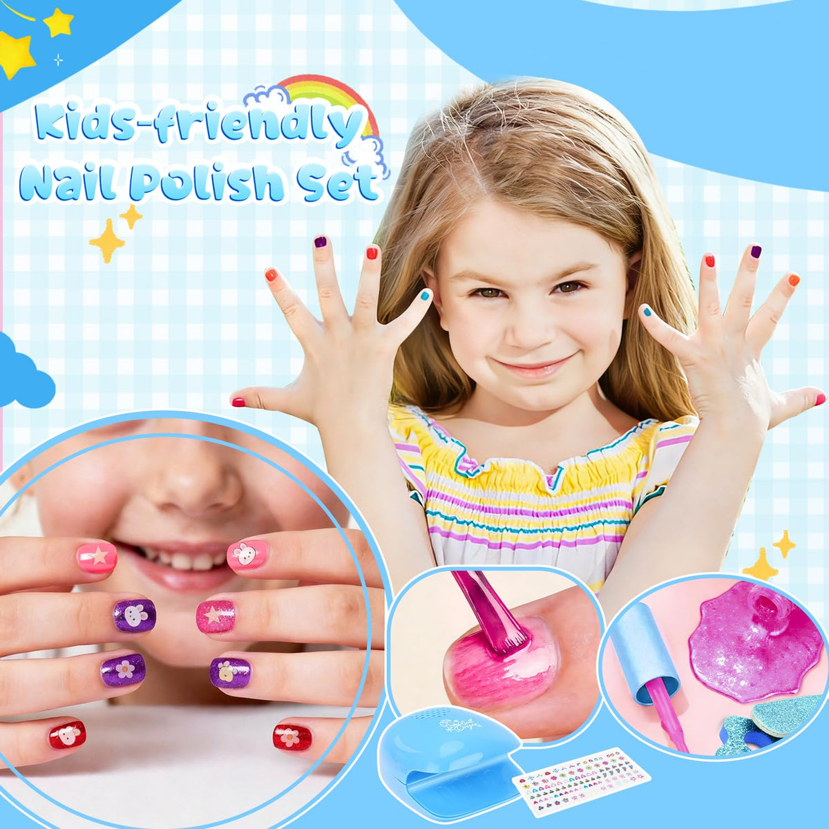 PERRYHOME princess accessories, crown and jewelry for dress-up fun