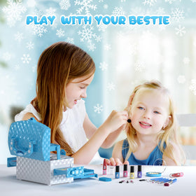 PERRYHOME non-toxic, washable makeup swatches for safe, mess-free creativity.