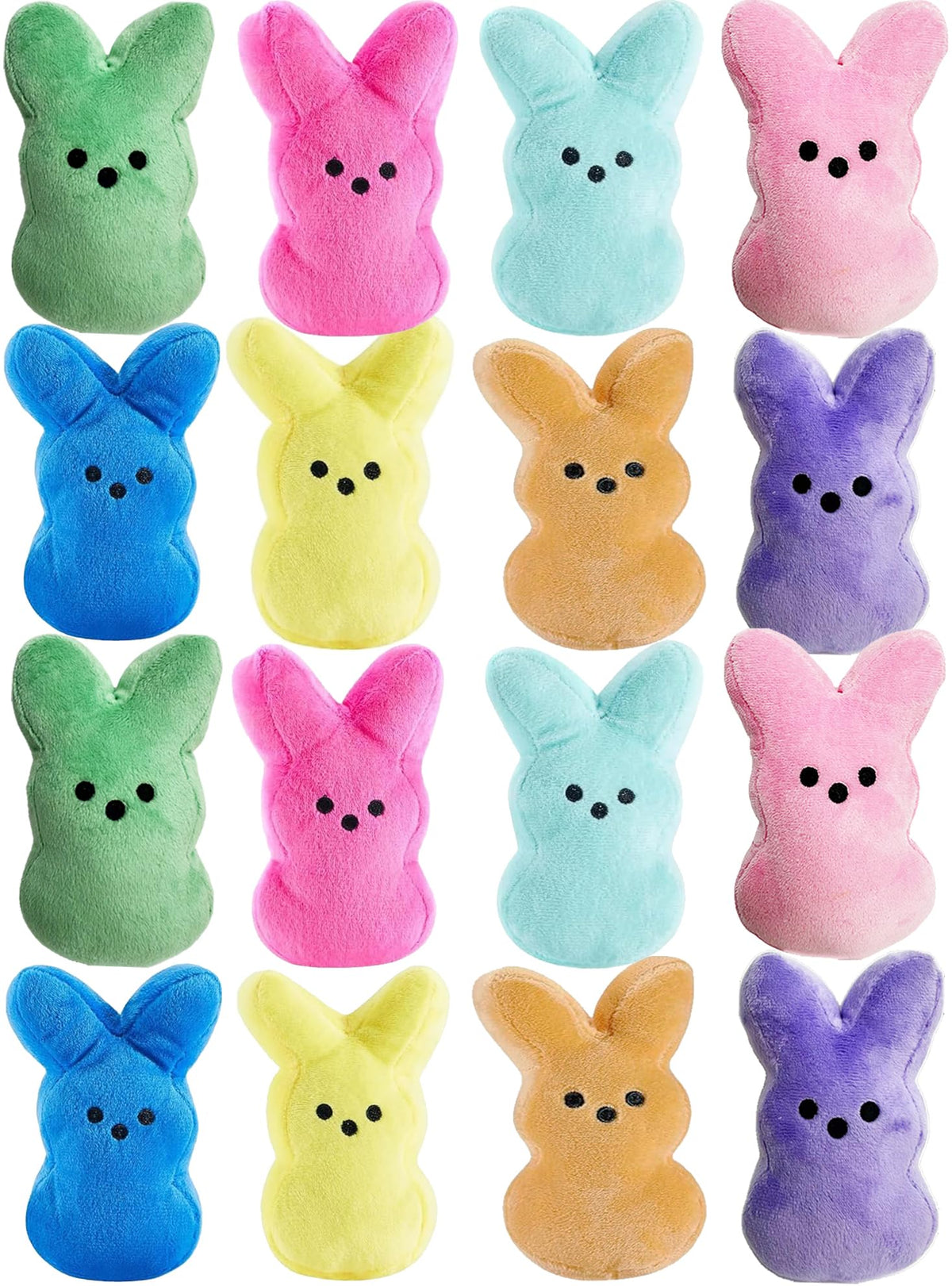 PERUKOYO Easter bunny plush soft cuddle buddy for kids' Easter baskets.