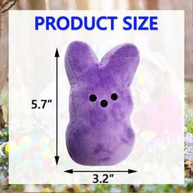 PERUKOYO soft bunny plush close-up, showing cuddly texture for kids.