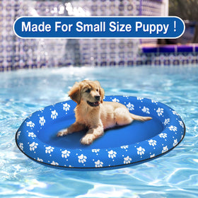 Pet Soft dog float raft suitable for small to medium dogs.