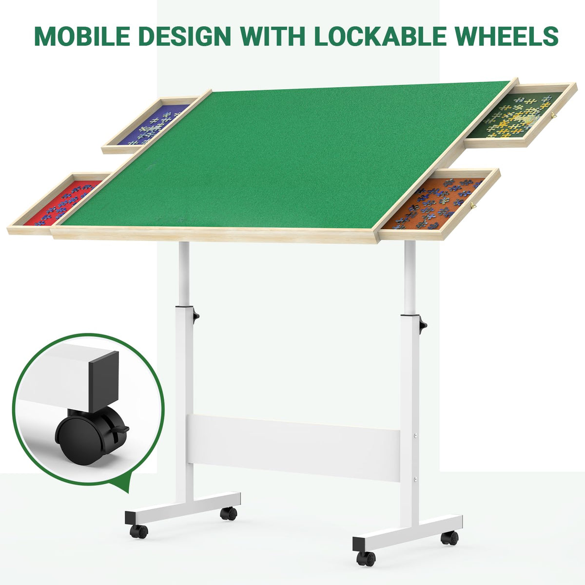 PETAZA lightweight durable wood construction makes it easy to move.