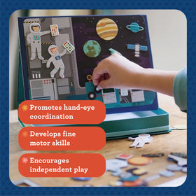 Petit Collage compact travel activity ideal for car, plane, or table.