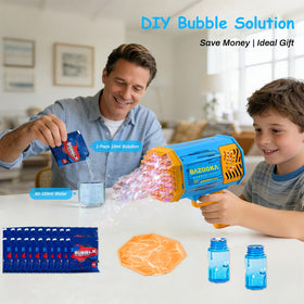 Petrella liquid kit for easy bubble-making and refills.