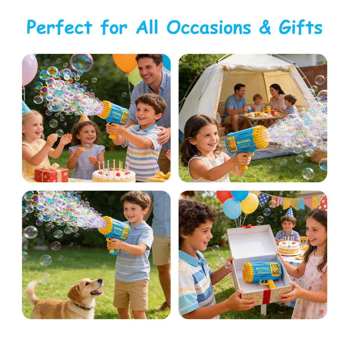Petrella Bubble Tray and refills for continuous bubble action.