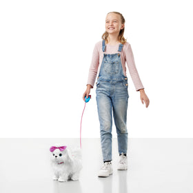 Pets Alive Lil' Paw Paw barking sound invites interactive pretend play.