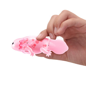Pets Alive Robo Axolotl in-water activation shows five-direction swimming
