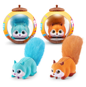 Pets Alive Scurry'n Squirrel head activation sparks lively, interactive play.